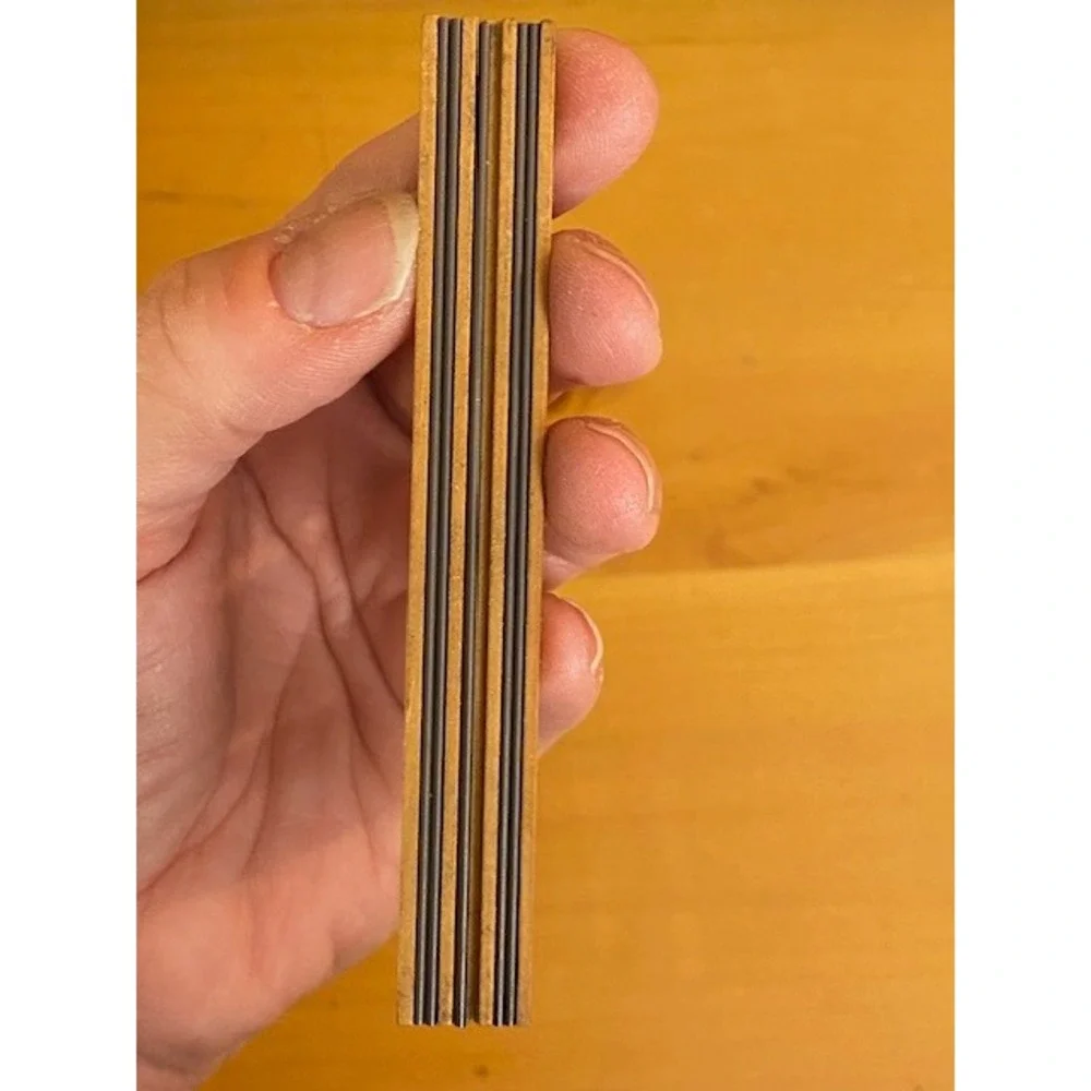 Vintage Scripto Long Lead Mechanical Pencil Refills Black E 430HB 5 Sticks USA
